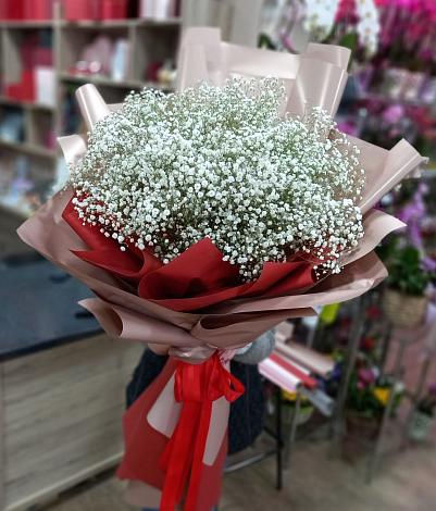 Букет цветов из: Гипсофила в Саратовской