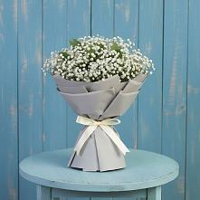Букет цветов из:  Гипсофила в Саратовской