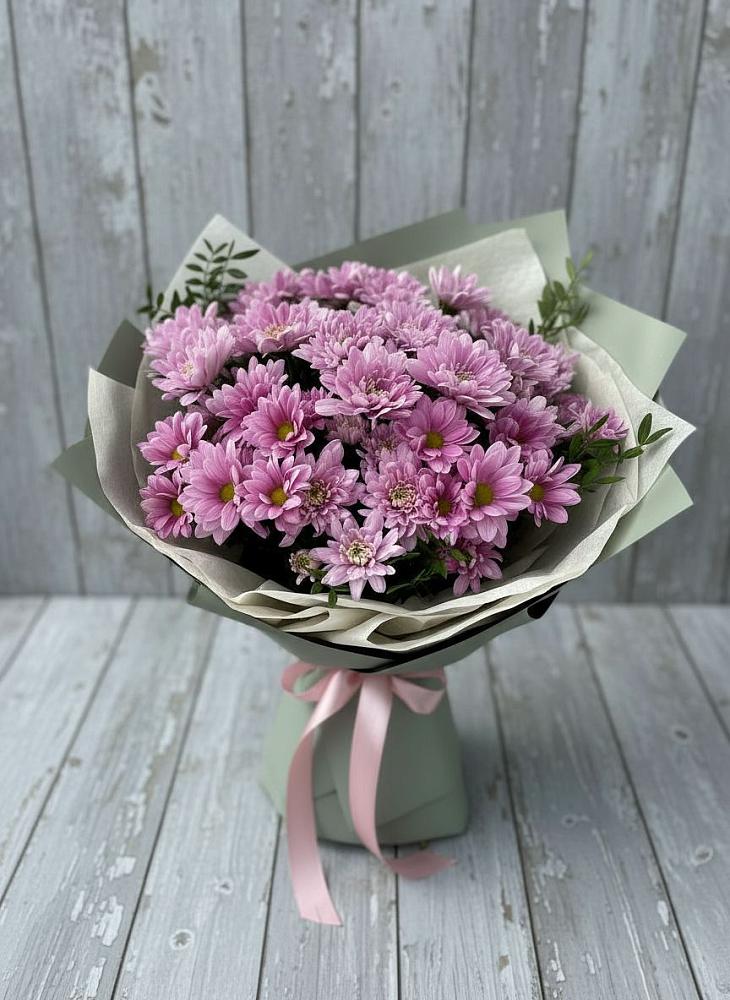 Букет цветов из: Хризантемы в Саратовской