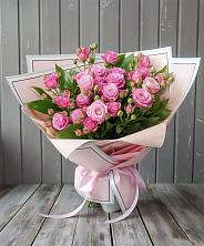 Букет Розовый кустик в Саратовской