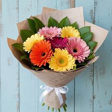 Букет цветов из:  Герберы в Саратовской