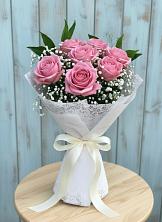 Букет цветов из:  Розы в Саратовской