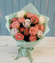 Букет цветов из:  Розы в Саратовской