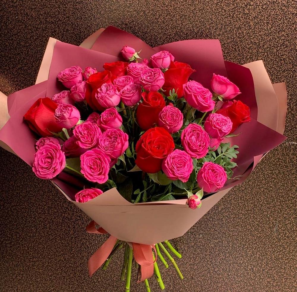 Букет В объятьях нежности в Саратовской