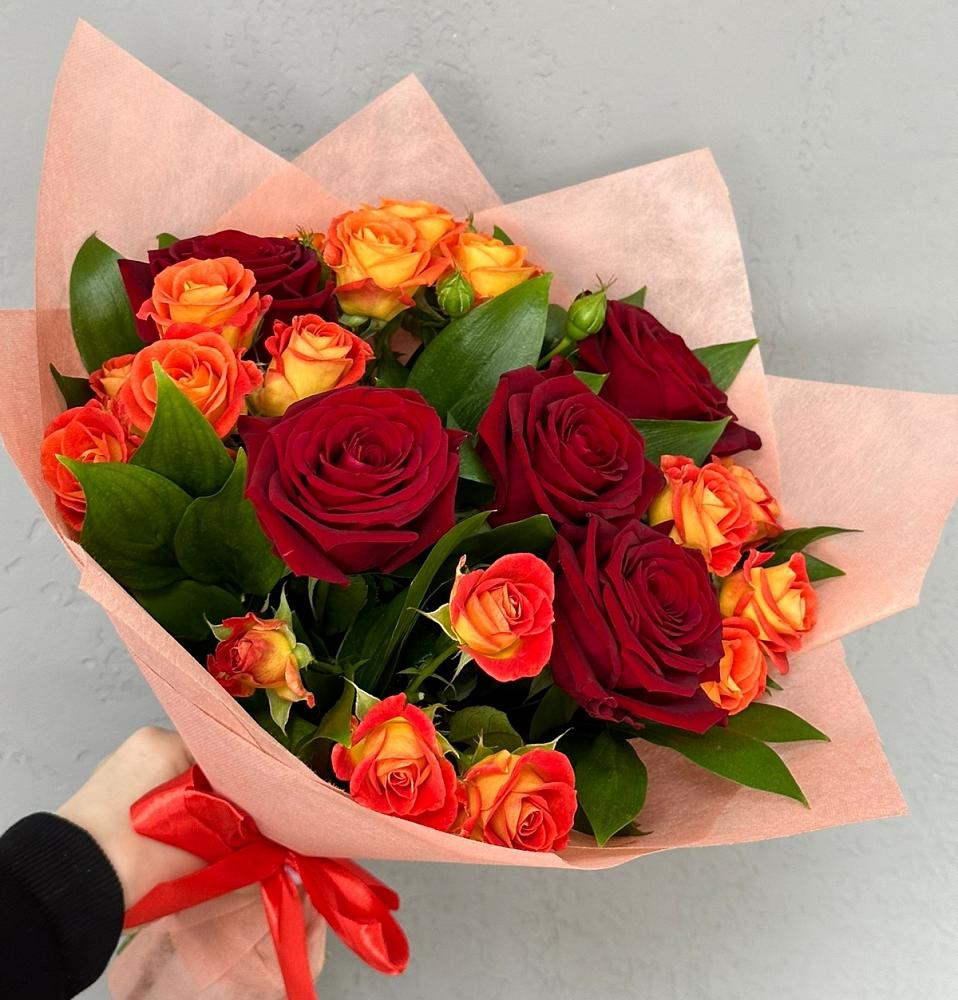 Букет Любовь и восторг в Саратовской