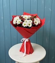 Букет цветов из:  Хризантемы в Саратовской