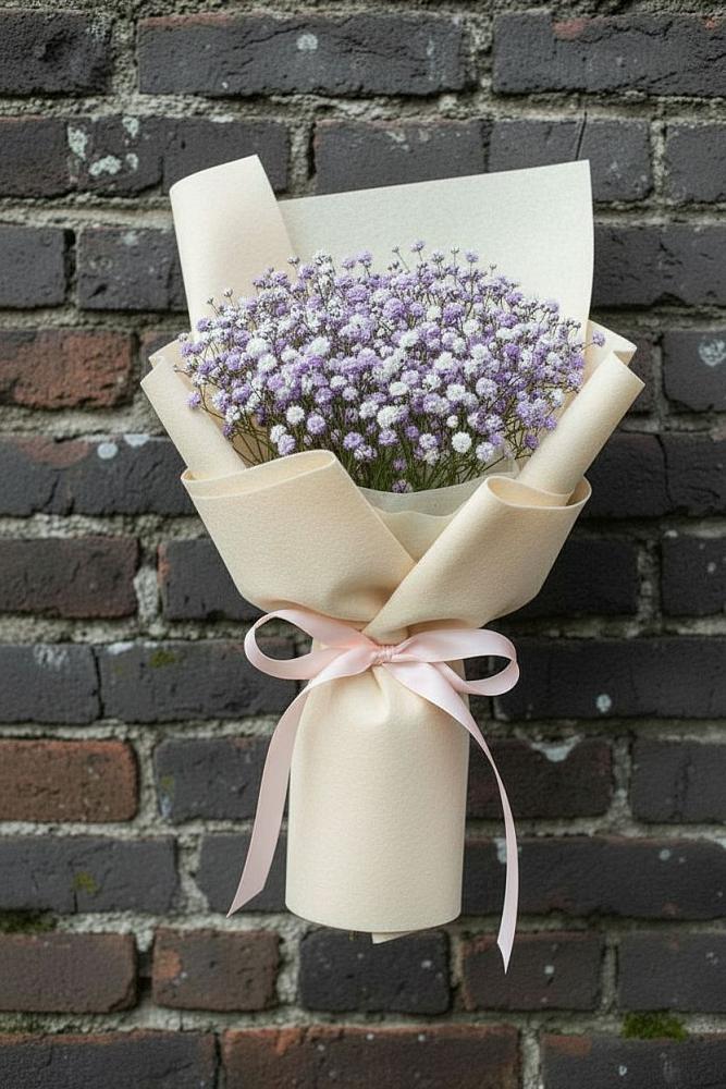 Букет цветов из: Гипсофила в Саратовской