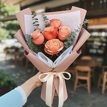 Букет цветов из:  Розы #REPLACE_PRED# Саратовской