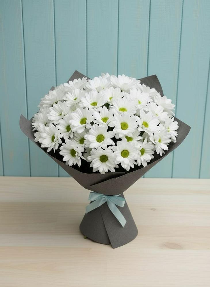 Букет цветов из: Хризантемы в Саратовской