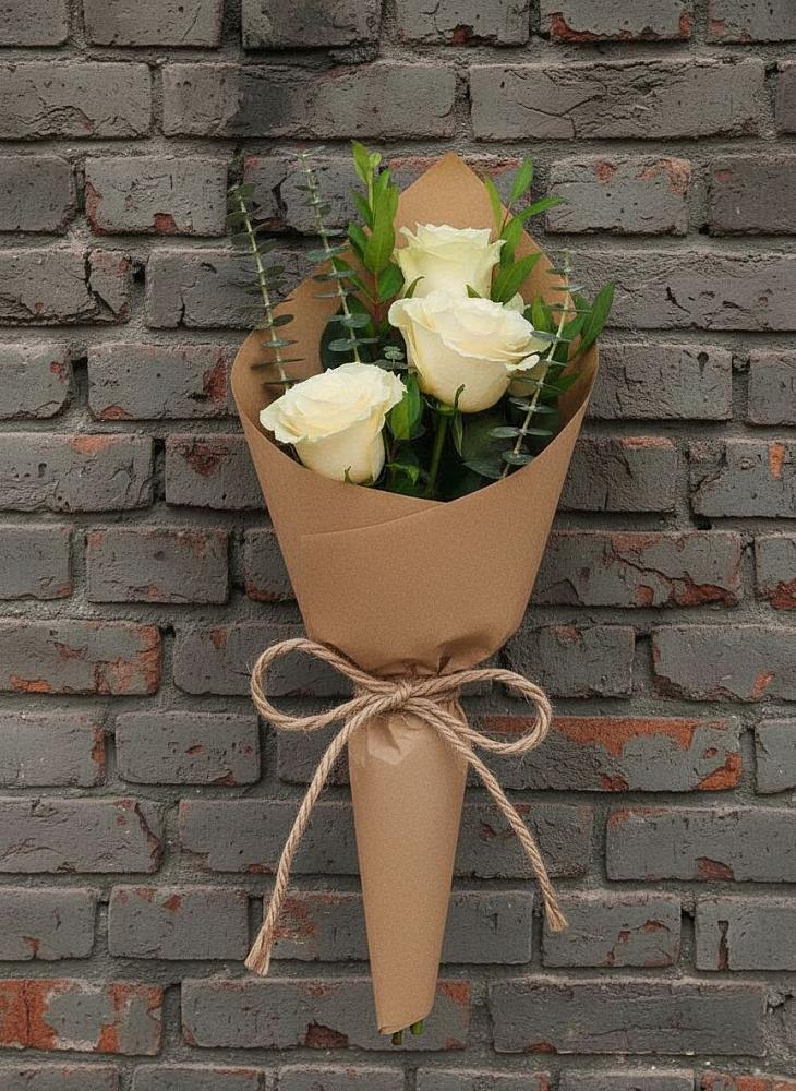 Букет цветов из: Розы в Саратовской