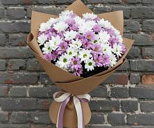 Букет цветов из:  Хризантемы в Саратовской