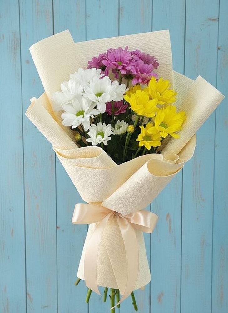 Букет цветов из: Хризантемы в Саратовской