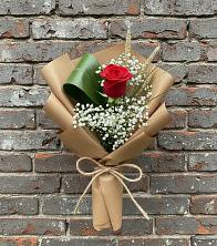 Букет цветов из:  Розы в Саратовской