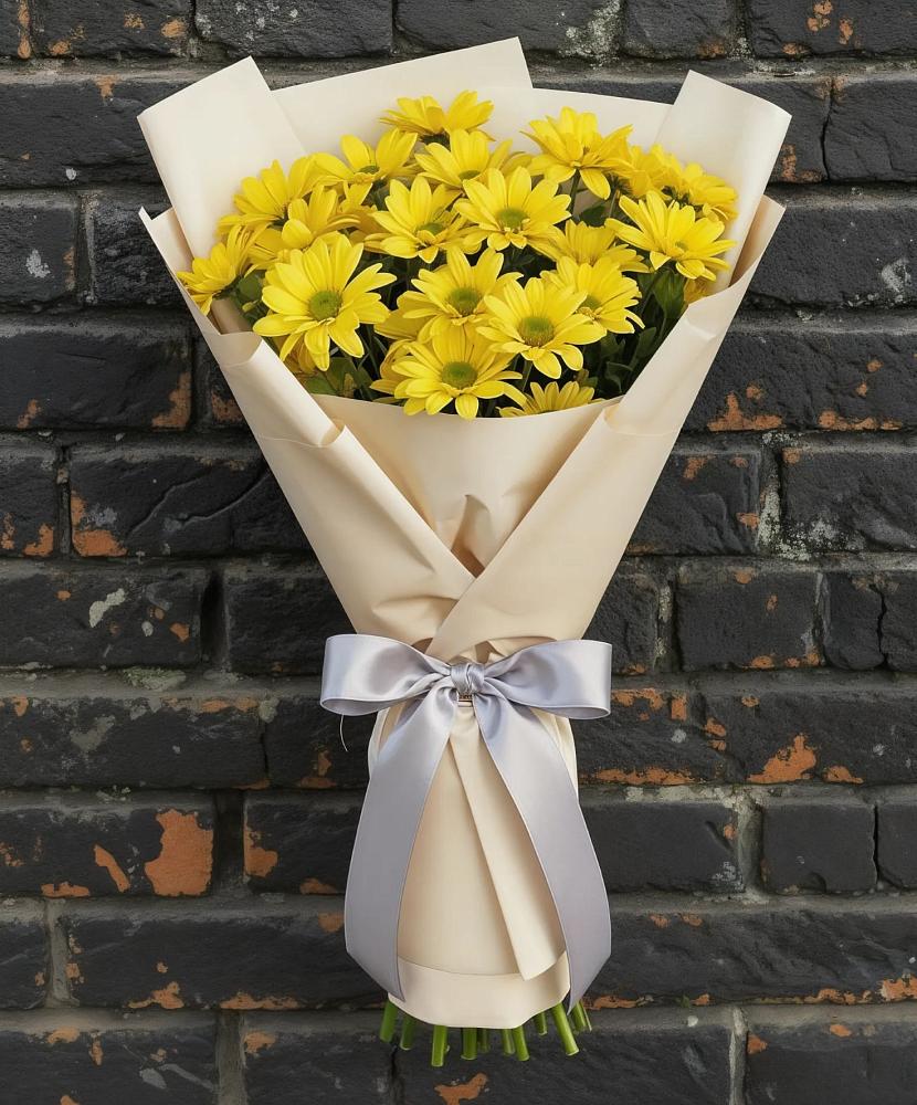 Букет цветов из: Хризантемы в Саратовской